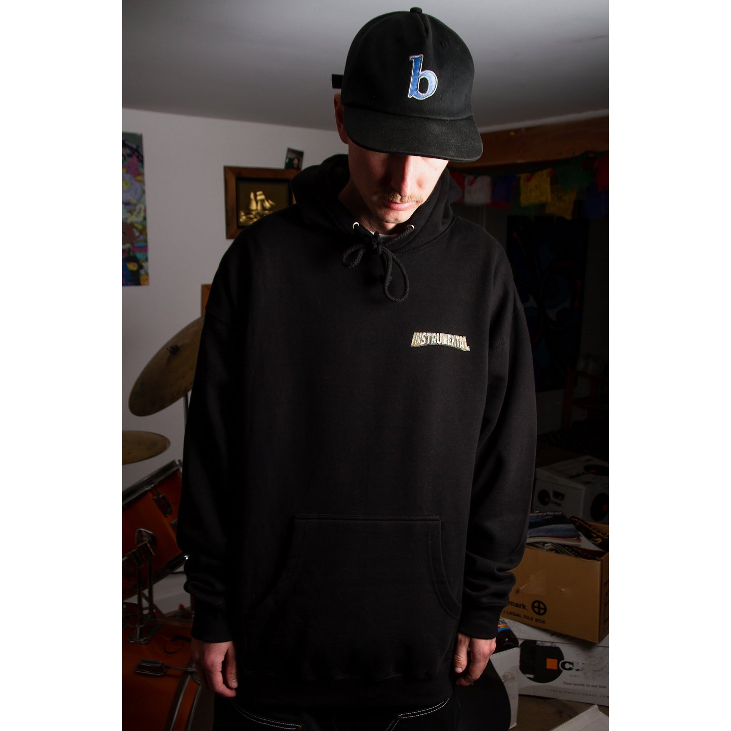Instrumental Skateboards Flop House Hoodie - Black