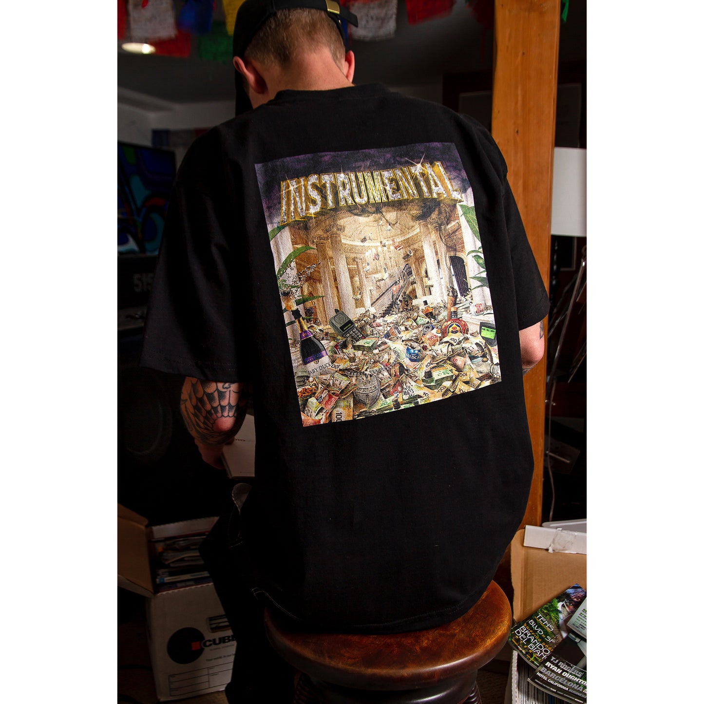 Instrumental Skateboards Flop House Tee - Black