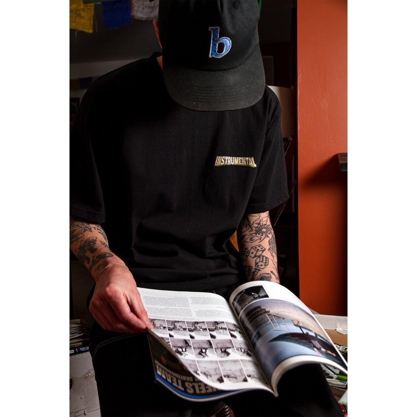 Instrumental Skateboards Flop House Tee - Black